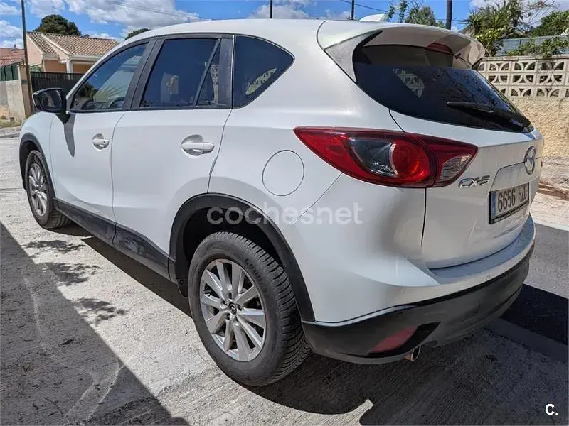 Usado Mazda CX-5 Style 150 CV (110 kW) 2014 Blanco SUV