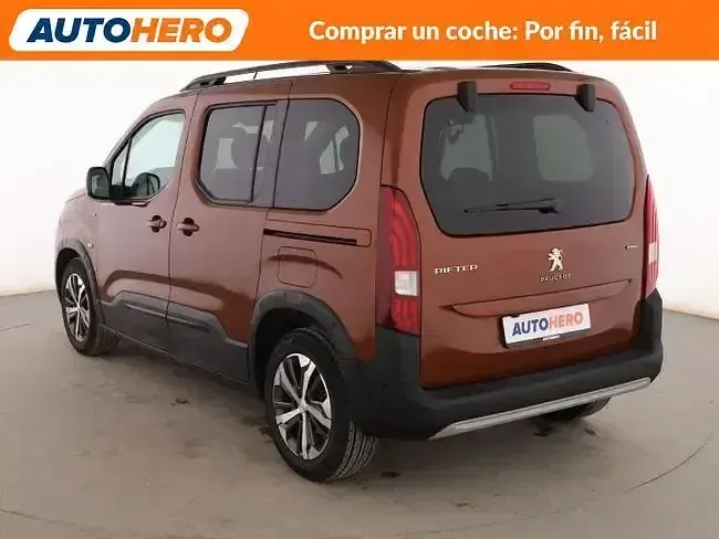 Usado Peugeot Rifter GT 131 CV (96 kW) 2019 Marrón Monovolumen