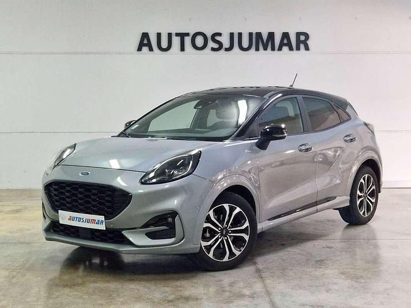 Gris Usado 2021 Ford Puma ST-Line SUV | 18.100 € (Precio justo) - Imagen 1/4