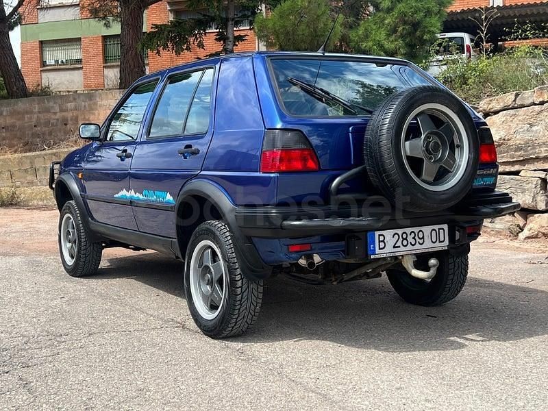 Usado VW Golf III 90 CV (66 kW) 1991 Azul Utilitario