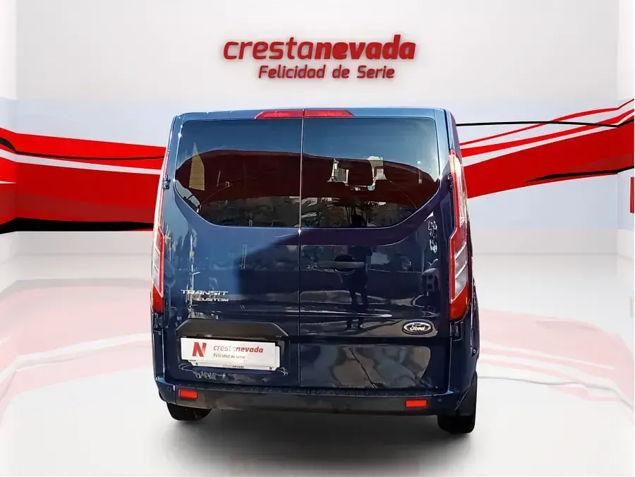 Usado Ford Transit Custom Trend 131 CV (96 kW) 2023 Azul Familiar