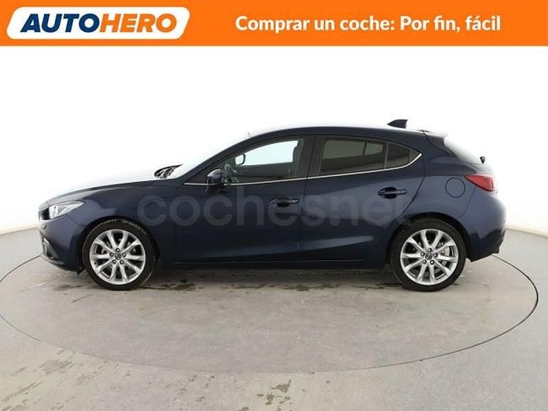 Usado Mazda 3 Luxury 120 CV (88 kW) 2014 Azul Berlina