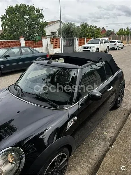 Usado Mini Cooper S Cabriolet 184 CV (135 kW) 2012 Negro Descapotable