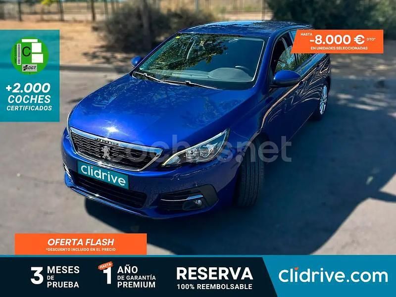 Azul Usado 2019 Peugeot 308 Access Familiar | 6990 € (Super precio) - Imagen 1/3
