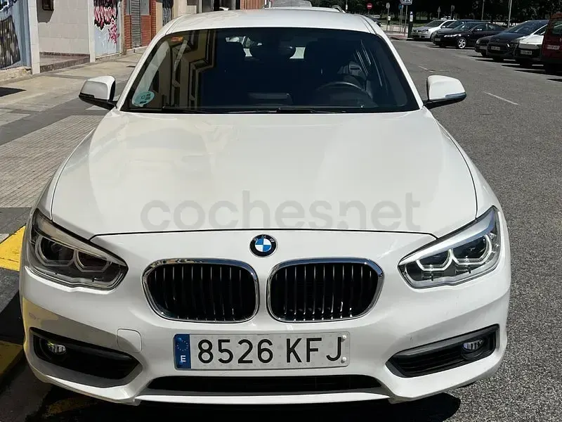 Usado BMW 116 116 CV (85 kW) 2017 Blanco Utilitario