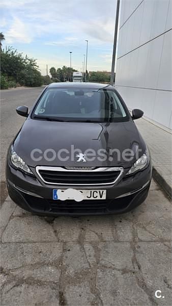 Gris / plata Usado 2015 Peugeot 308 Active Berlina | 6700 € (Buen precio) - Imagen 1/4