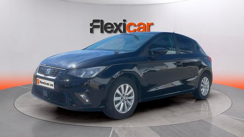 Usado Seat Ibiza Reference 95 CV (69 kW) 2018 Negro Berlina