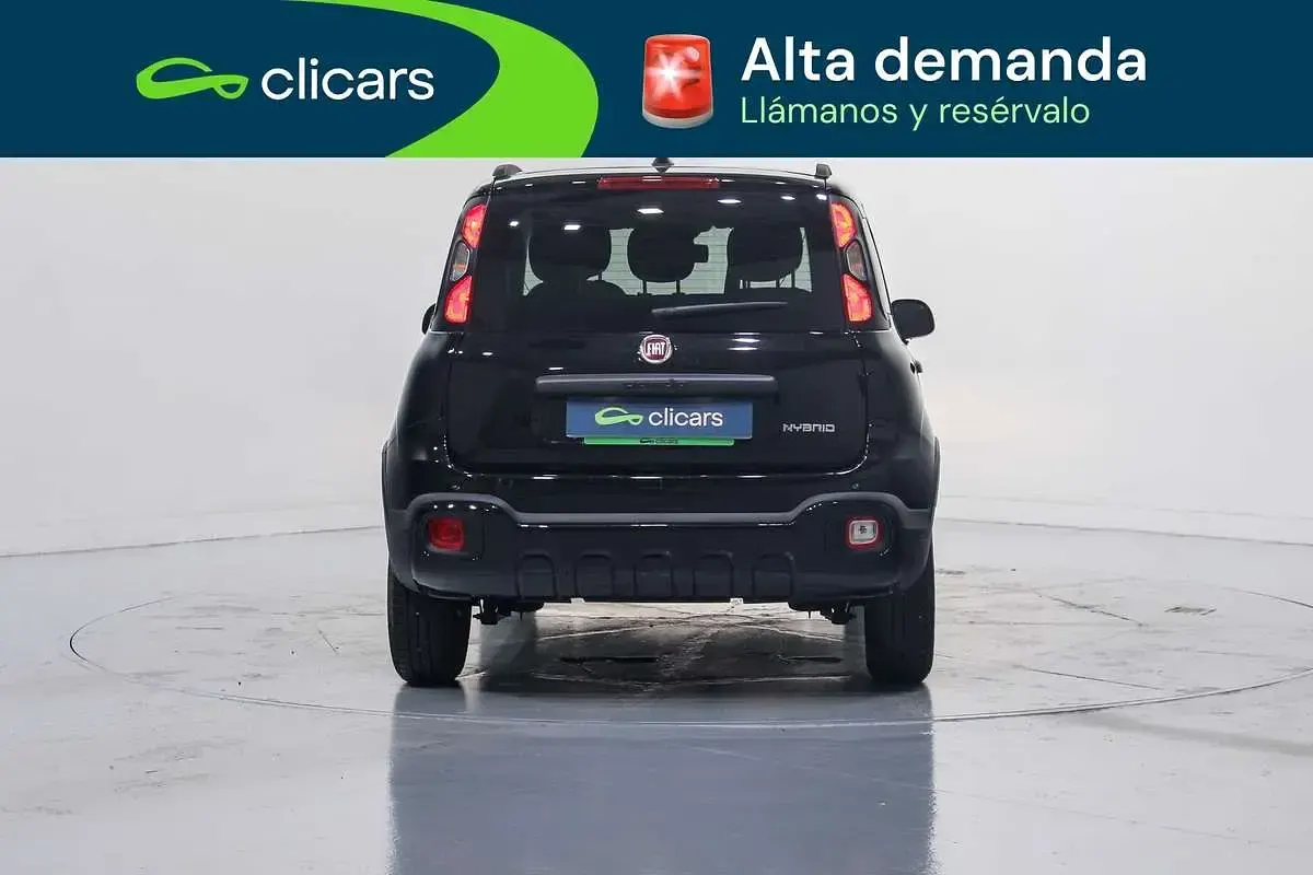 Usado Fiat Panda 69 CV (50 kW) 2024 Negro Utilitario