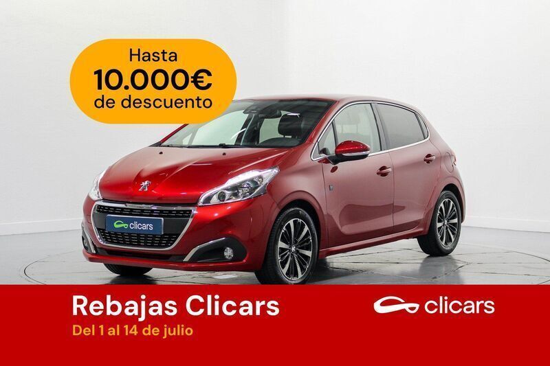 Rojo Usado 2019 Peugeot 208 S Utilitario | 10.990 € (Buen precio) - Imagen 1/4