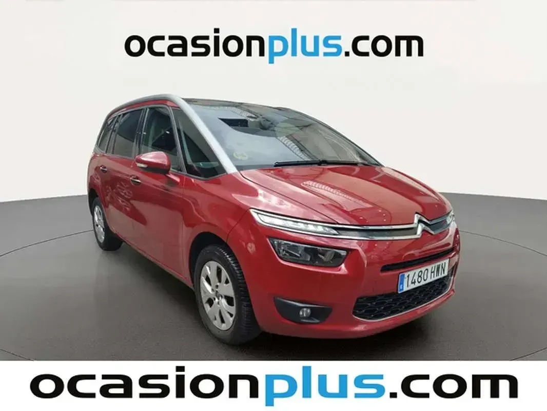Usado Citroën Grand C4 Picasso Intensive 116 CV (85 kW) 2014 Rojo Monovolumen