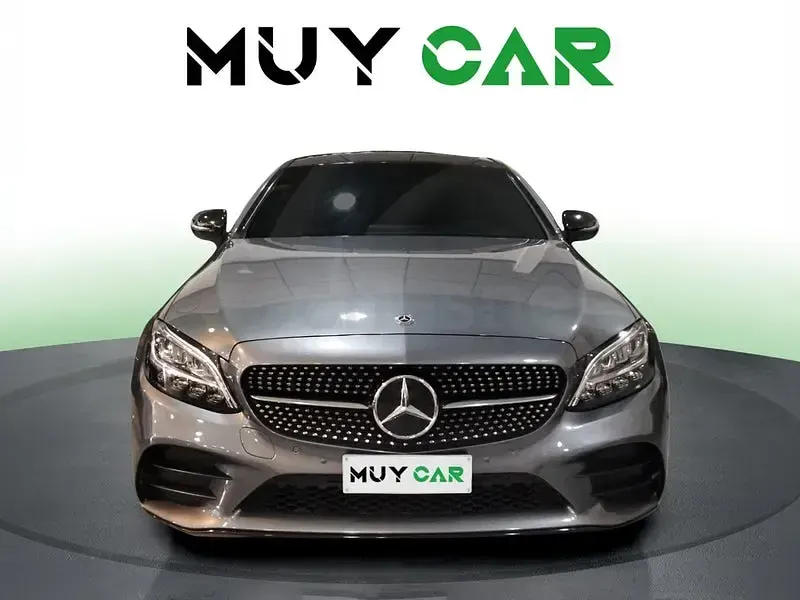 Usado Mercedes C220 194 CV (142 kW) 2021 Gris / plata Coupe