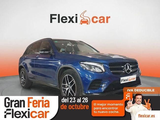 Azul Usado 2019 Mercedes GLC220 SUV | 31.490 € (Precio justo) - Imagen 1/4