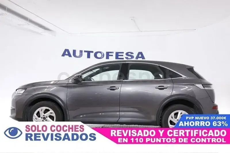 Usado DS Automobiles DS7 Crossback So Chic 131 CV (96 kW) 2019 Gris / plata SUV
