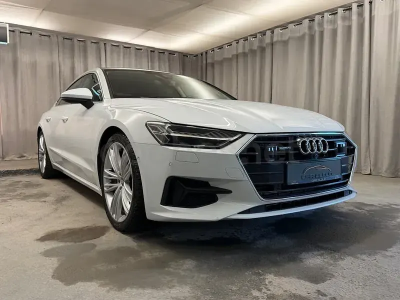 Usado Audi A7 Sportback 340 CV (250 kW) 2018 Blanco Utilitario