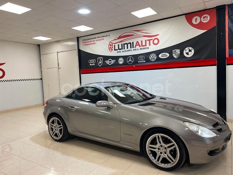 Gris / plata Usado 2007 Mercedes SLK200 Descapotable | 13.900 € (Precio justo) - Imagen 1/4