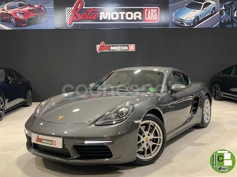 Gris / plata Usado 2017 Porsche 718 Cayman Coupe | 53.990 € (Buen precio) - Imagen 1/4