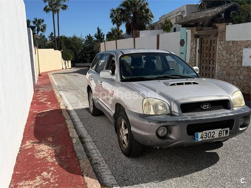Usado Hyundai Santa Fe GLS 112 CV (82 kW) 2002 Gris / plata SUV