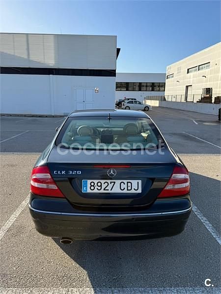 Usado Mercedes CLK320 Elegance 218 CV (160 kW) 2003 Negro Coupe