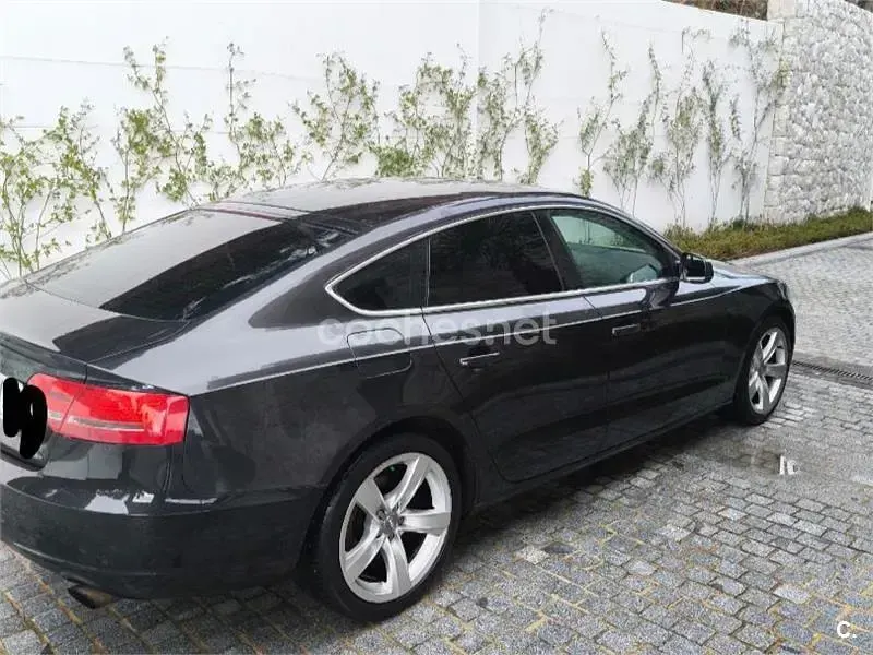 Usado Audi A5 Sportback 180 CV (132 kW) 2010 Negro Utilitario