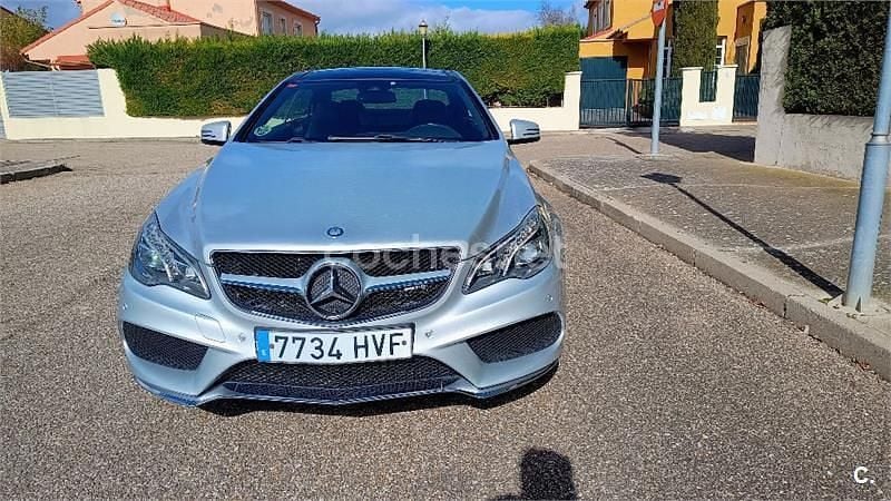 Usado Mercedes E250 204 CV (150 kW) 2015 Gris / plata Coupe