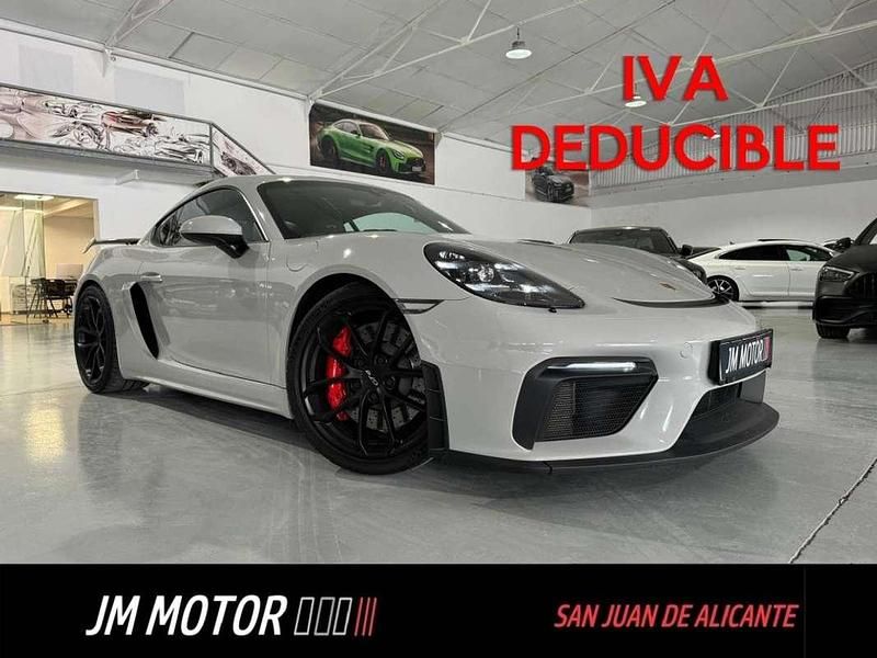Usado Porsche Cayman GT4 420 CV (308 kW) 2021 Gris Coupe