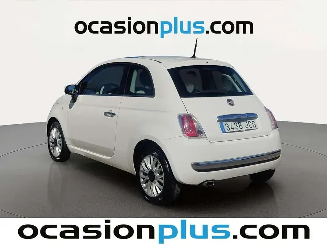 Usado Fiat 500 Lounge 69 CV (50 kW) 2015 Blanco Utilitario