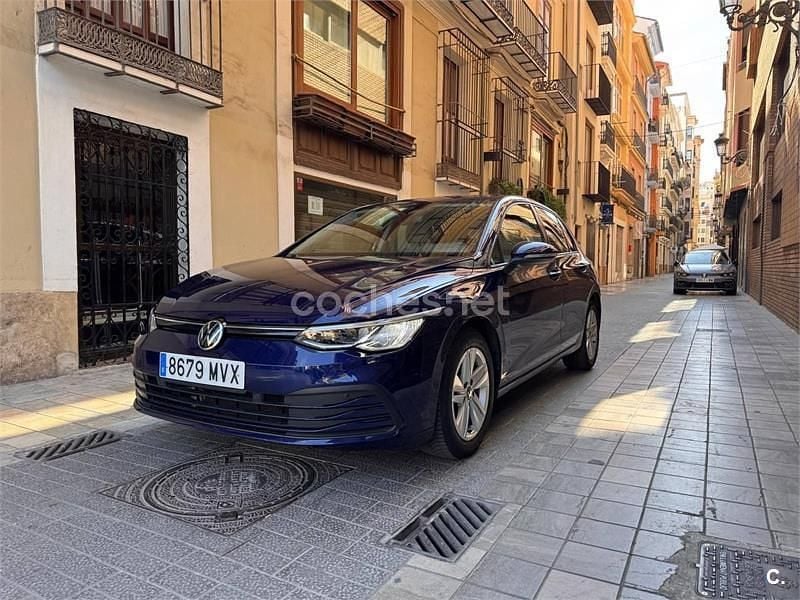 Azul Usado 2020 VW Golf VII Life Berlina | 19.000 € (Precio justo) - Imagen 1/4