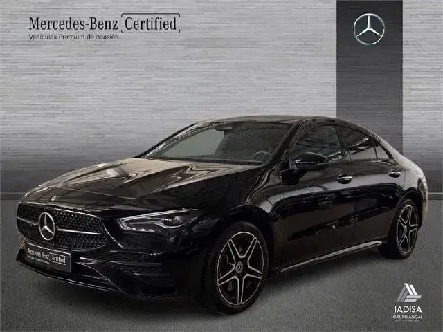 Usado Mercedes CLA250e 218 CV (160 kW) 2025 Negro Coupe