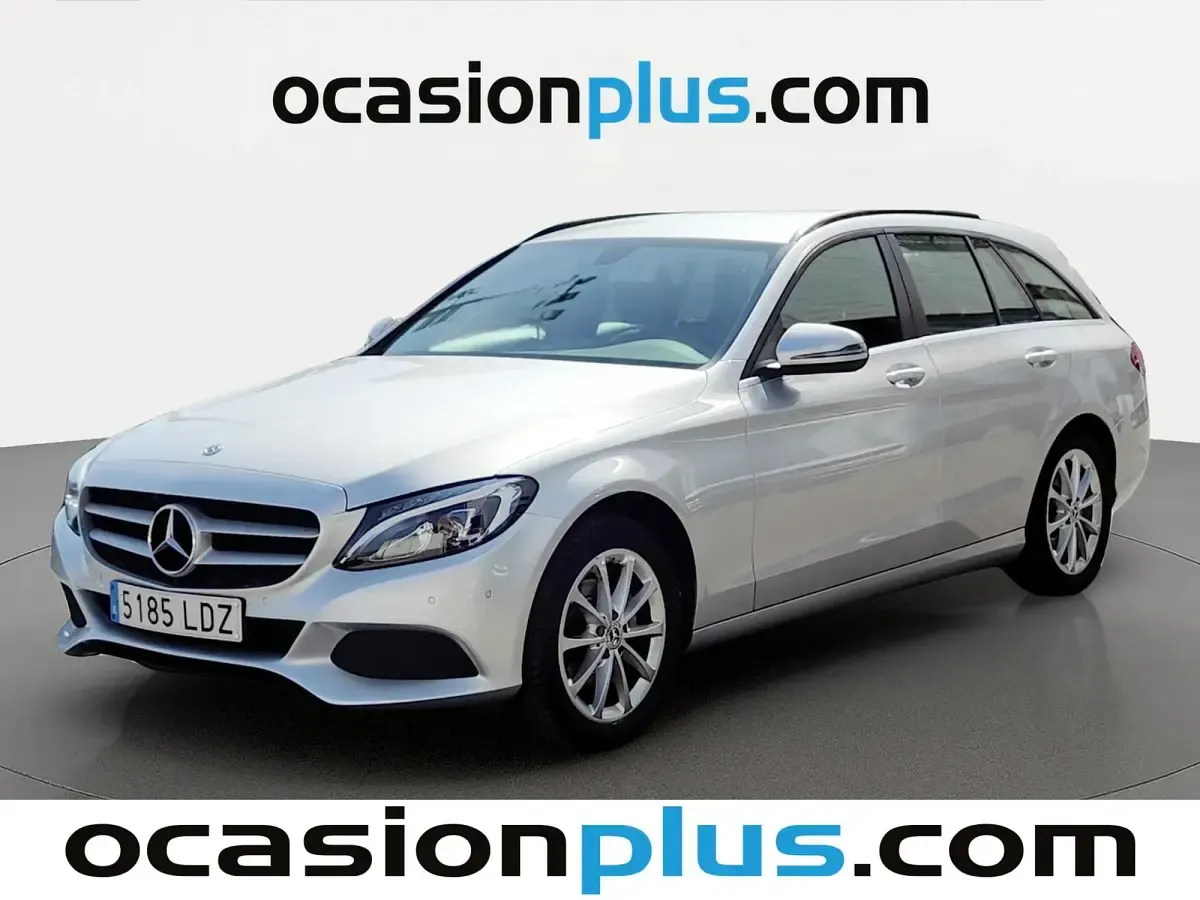 Usado Mercedes C180 116 CV (85 kW) 2017 Gris plata Familiar