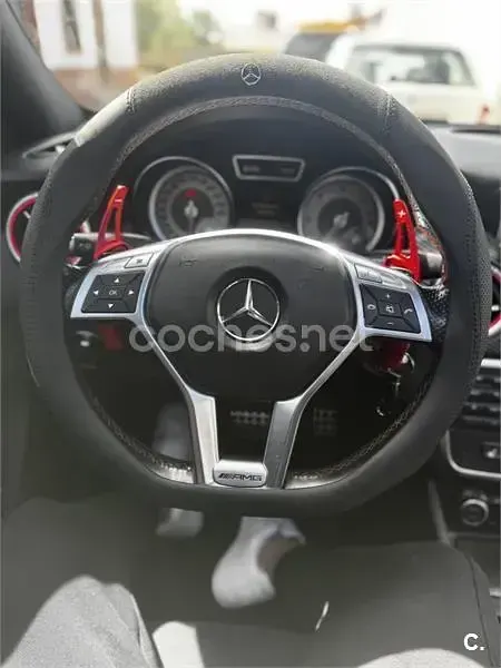Usado Mercedes CLA220 AMG Edition 1 170 CV (125 kW) 2013 Gris / plata Coupe