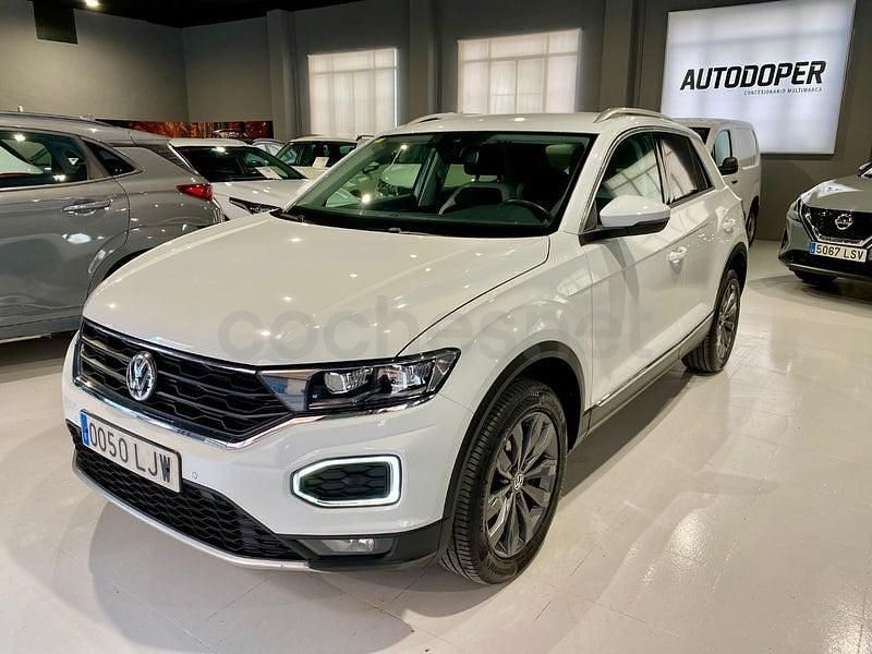 Usado VW T-Roc Sportline 150 CV (110 kW) 2020 Blanco SUV