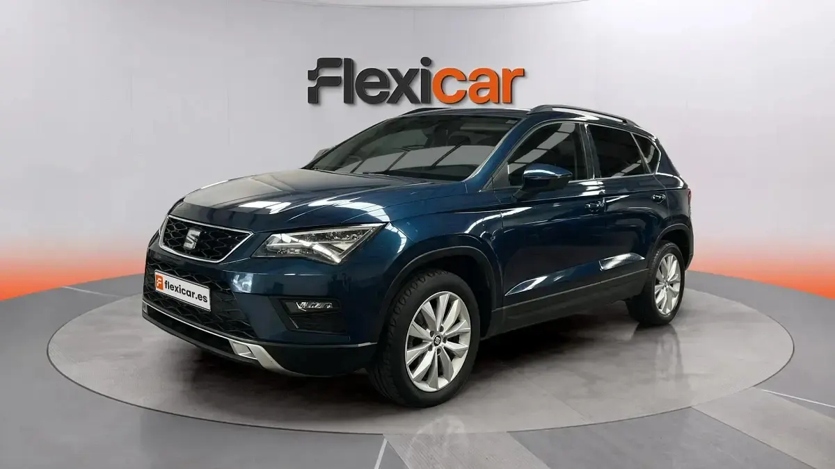 Usado Seat Ateca Style 116 CV (85 kW) 2019 Azul SUV