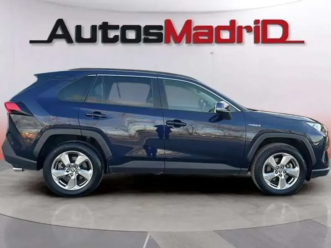 Brugt Toyota RAV4 Hybrid Luxury 224 HK (164 kW) 2021 Blå SUV