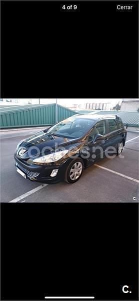Negro Usado 2008 Peugeot 308 Familiar | 5400 € (Precio justo) - Imagen 1/4