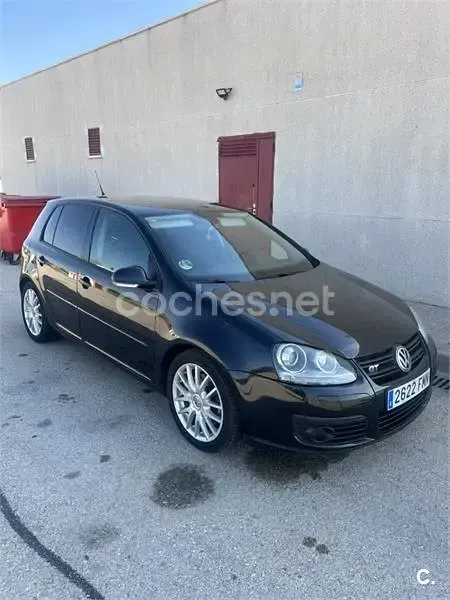Usado VW Golf V GT 170 CV (125 kW) 2007 Negro Berlina