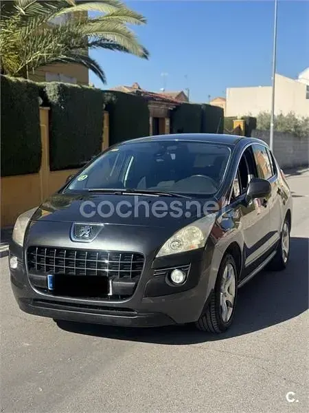 Begagnad Peugeot 3008 110 HK (80 kW) 2010 Svart Kombi