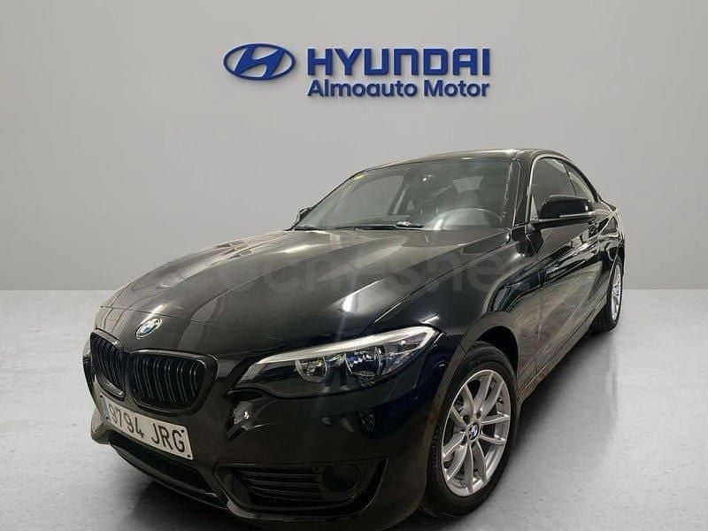 Usado BMW 218 136 CV (100 kW) 2016 Negro (tela 'move' anthrazit) Utilitario