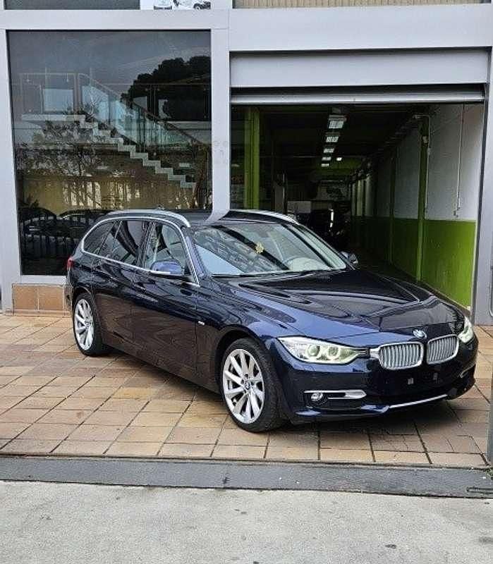 Usado BMW 320 Sport Line 184 CV (135 kW) 2014 Negro Familiar