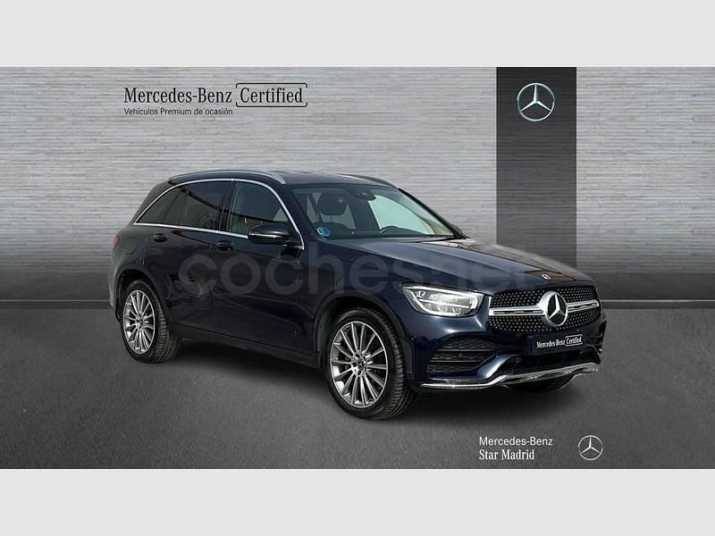 Usado Mercedes GLC200 204 CV (150 kW) 2022 Azul SUV