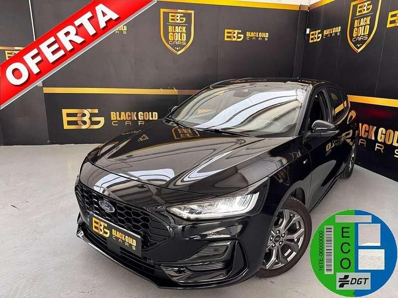 Gris Usado 2023 Ford Focus ST-Line Berlina | 14.490 € (Buen precio) - Imagen 1/4