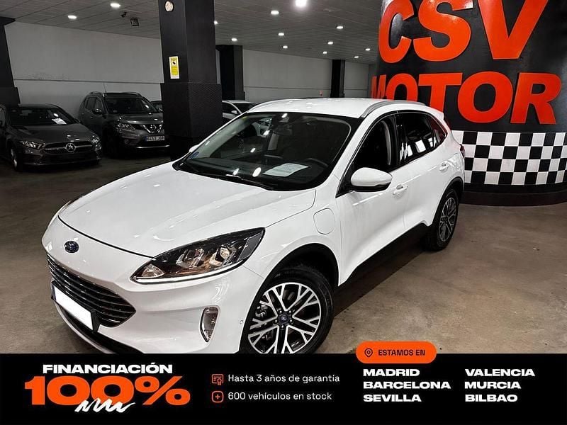 Blanco Usado 2020 Ford Kuga Titanium SUV | 16.450 € (Precio justo) - Imagen 1/4