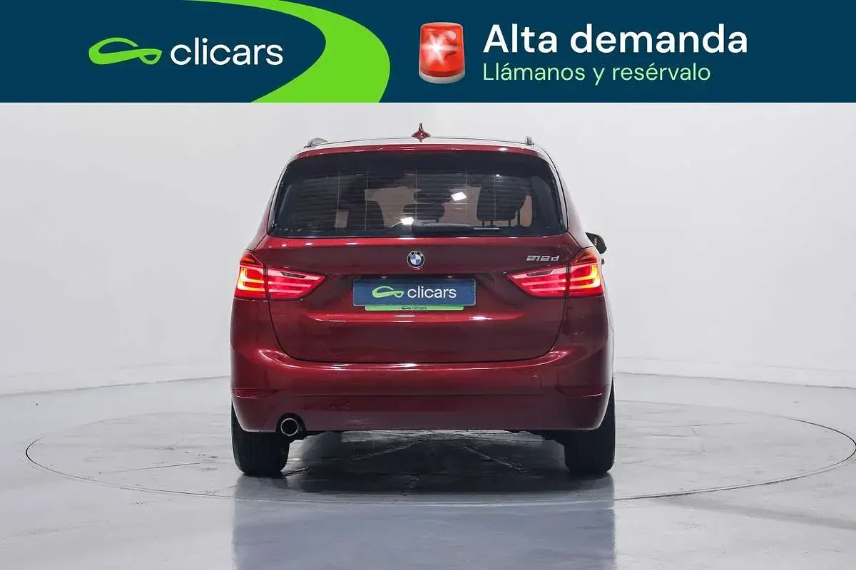 Usado BMW 218 Gran Tourer 150 CV (110 kW) 2019 Rojo Monovolumen