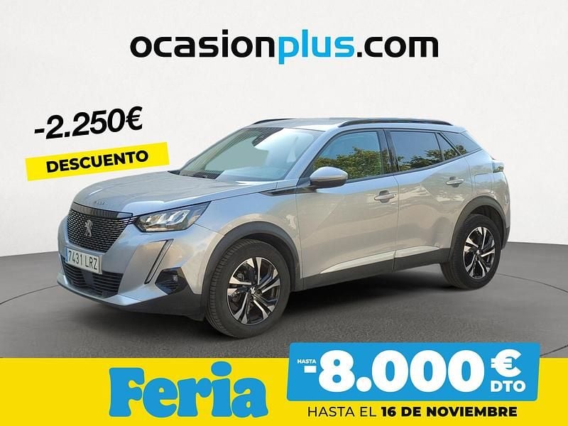 Gris Usado 2021 Peugeot 2008 Allure SUV | 14.850 € (Precio justo) - Imagen 1/4