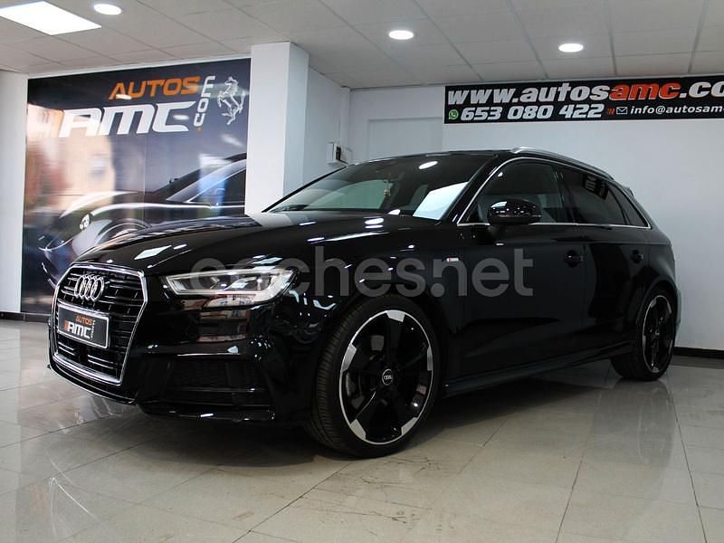 Negro Usado 2020 Audi A3 Sportback Utilitario | 31.999 € - Imagen 1/4
