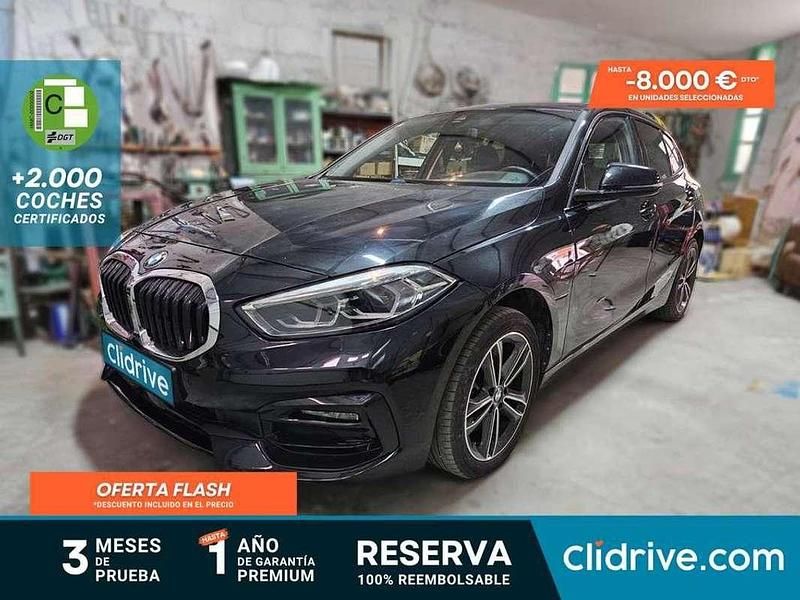 Negro Usado 2020 BMW 116 Performance Utilitario | 17.290 € (Buen precio) - Imagen 1/3