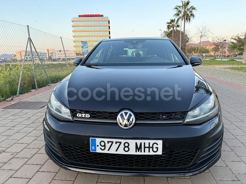 Usado VW Golf VII GTD 184 CV (135 kW) 2017 Negro Berlina