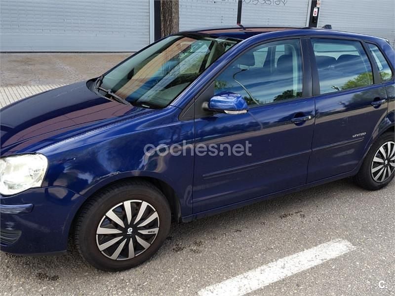 Usado VW Polo United 80 CV (58 kW) 2008 Azul Utilitario