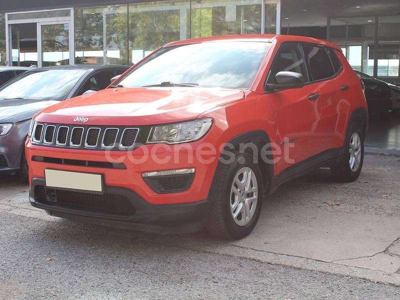 Naranja Usado 2018 Jeep Compass Limited SUV | 13.950 € (Buen precio) - Imagen 1/4