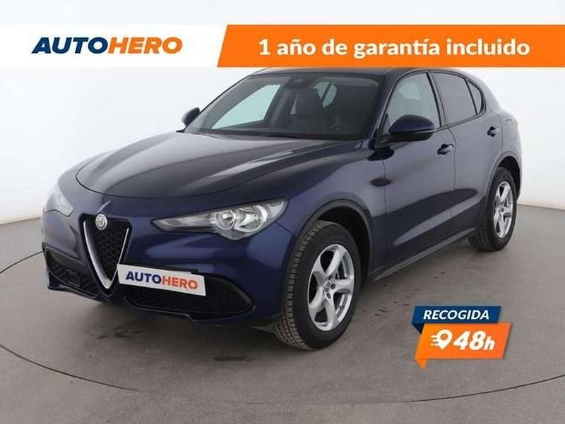Azul Usado 2018 Alfa Romeo Stelvio Super SUV | 20.499 € - Imagen 1/1