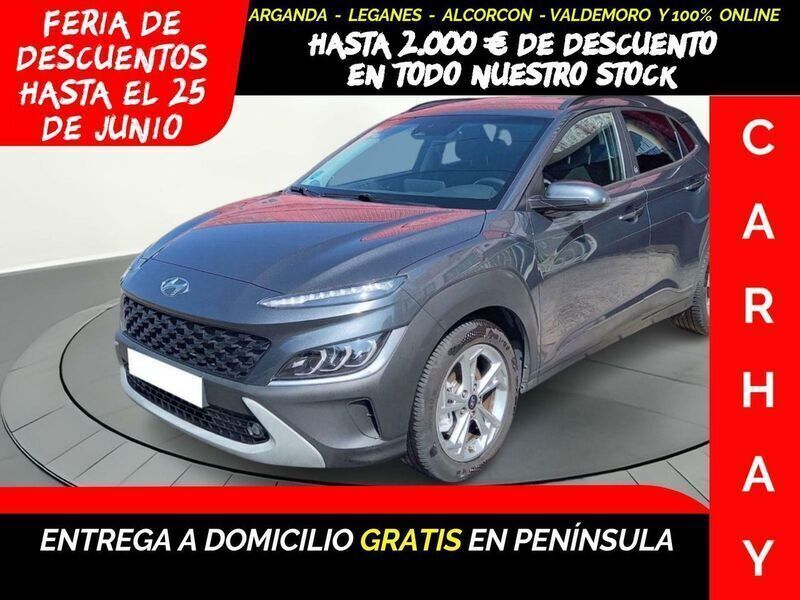 Gris Usado 2022 Hyundai Kona SUV | 12.990 € (Buen precio) - Imagen 1/4